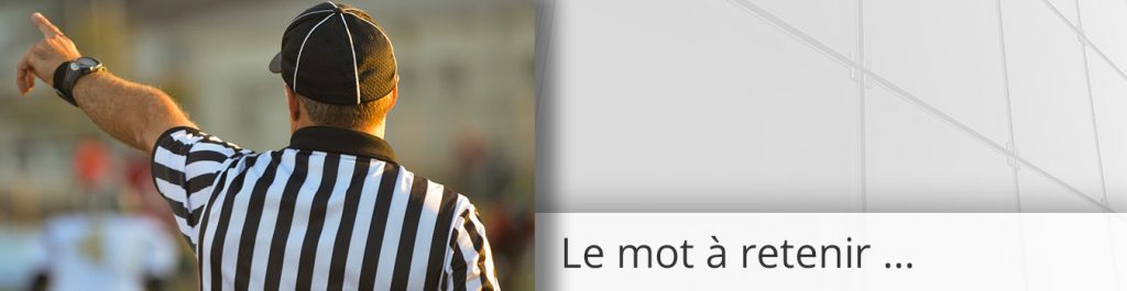 Découvrez le mot REFEREE