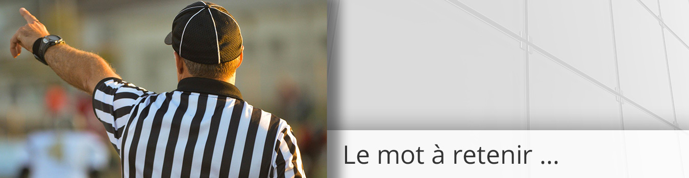 Découvrez le mot REFEREE