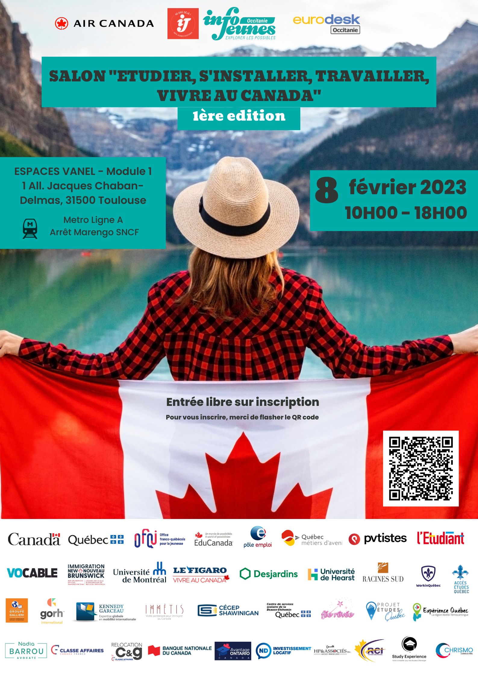 Salon étudier, s'installer, travailler, vivre au Canada de Toulouse